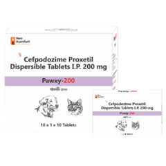 Neo Kumfurt Pawxy 200mg (Cefpodoxime Proxetil) Tablet for Dogs and Cats