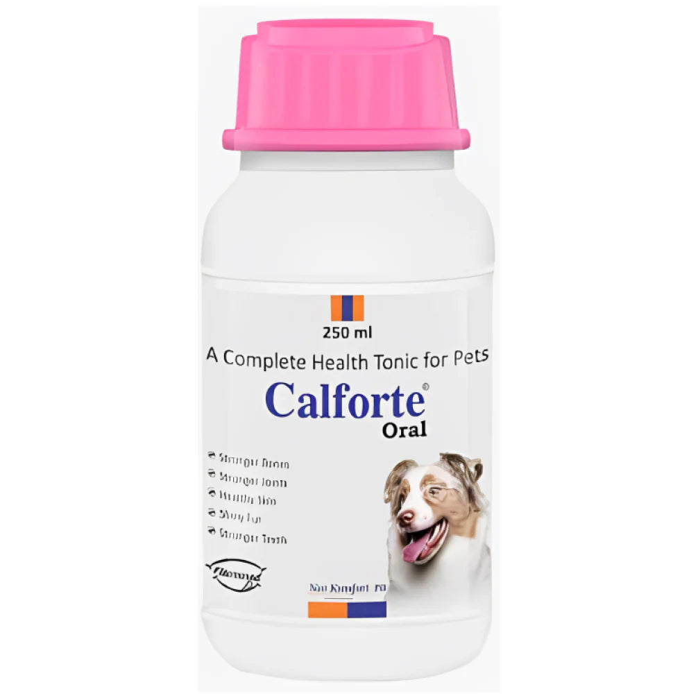 Neo Kumfurt Calforte Oral Syrup Health Tonic for Dogs and Cats (250ml)