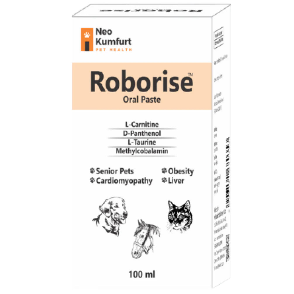 Neo Kumfurt Roborise Plus Oral Paste for Dogs and Cats (100ml)