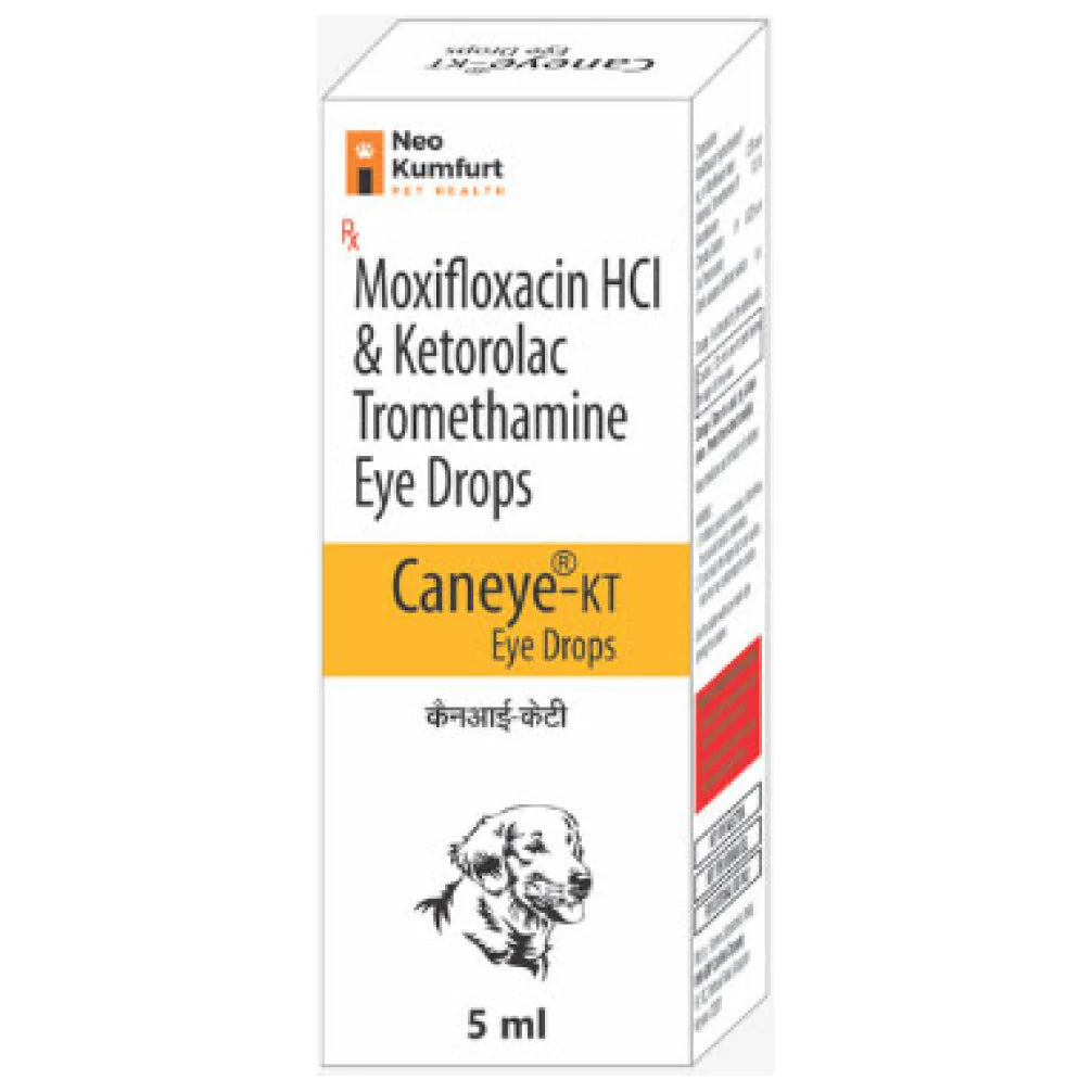 Neo Kumfurt Caneye KT Eye Drops for Dogs and Cats (5ml)