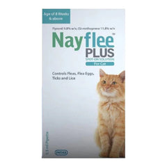Intas Nayflee Plus Tick & Flea Spot On Cat