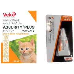 Veko Assurity Plus Tick & Flea Spot On for Cats