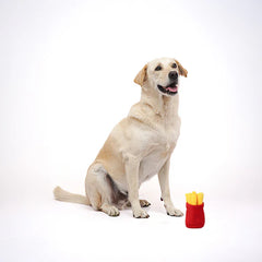 Skatrs French Fries Plush Toy for Dogs and Cats