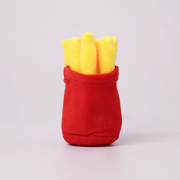 Skatrs French Fries Plush Toy for Dogs and Cats