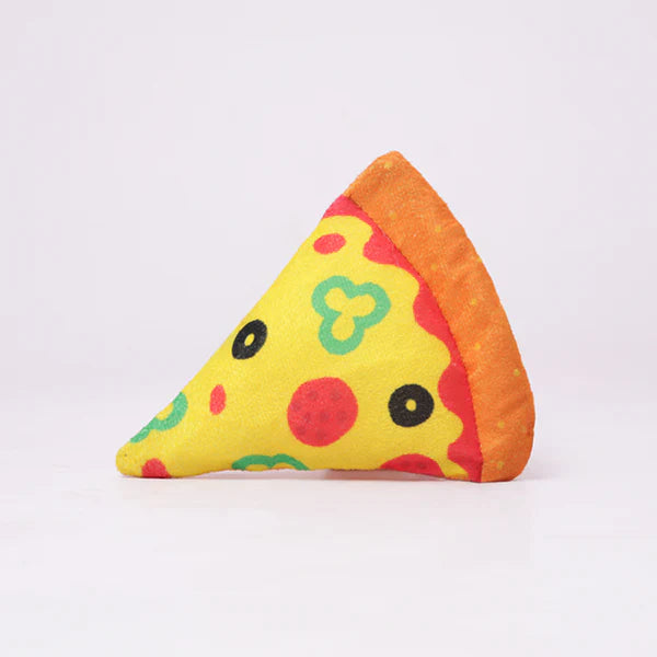 Skatrs Pizza Plush Toy for Dogs and Cats