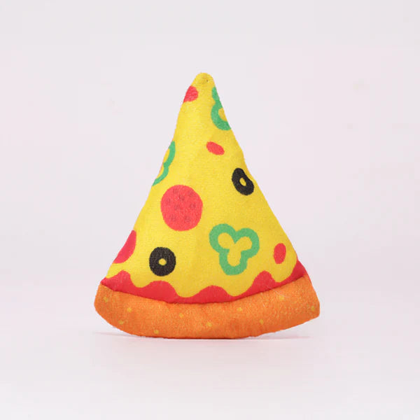 Skatrs Pizza Plush Toy for Dogs and Cats