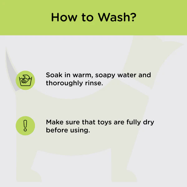 Skatrs Dummy Knotted Rope Chew Toy for Dogs and Cats (Blue)