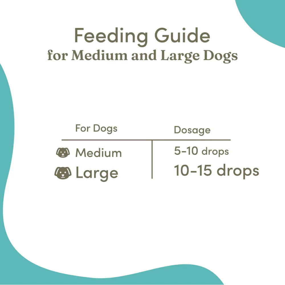 Vedic Tails Strong Cannabis Leaf Oil for Dogs and Cats